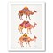 Camel Train by Cat Coquillette Frame  - Americanflat